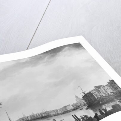 Port of La Rochelle, seen from the small shore, 1762 by Claude Joseph Vernet