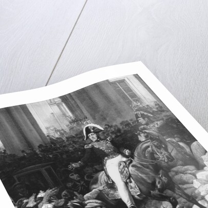 The Duke of Orleans Leaves the Palais-Royal and Goes to the Hotel de Ville on 31st July 1830, 1832 by Antoine Charles Horace Vernet