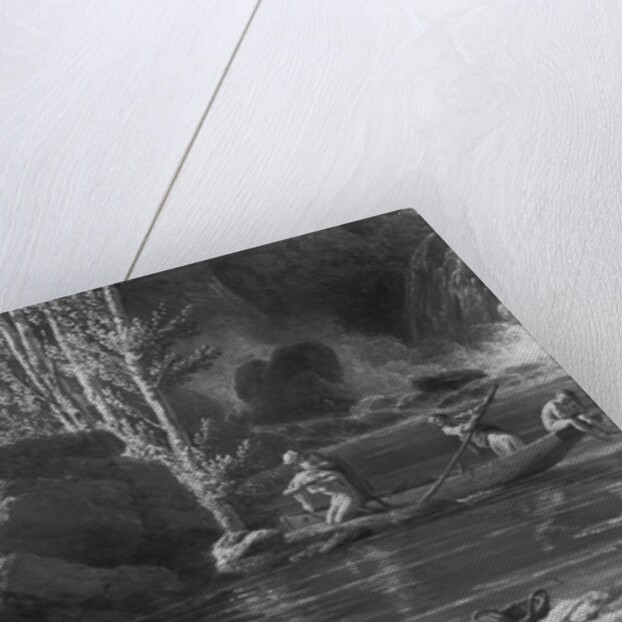 Morning, The Bathers, left hand side detail, 1772 by Claude Joseph Vernet