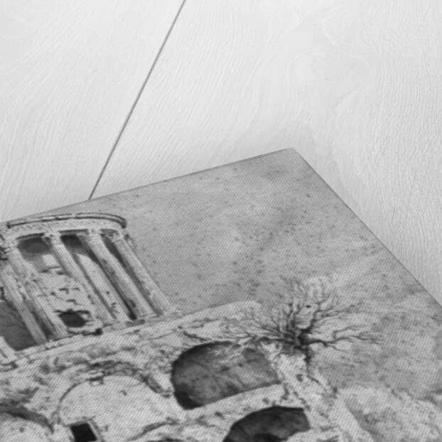 Temple of the Sibyl, Tivoli by Claude Joseph Vernet