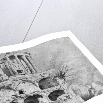 Temple of the Sibyl, Tivoli by Claude Joseph Vernet