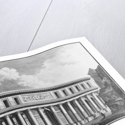 The Academy of Surgery, Paris, engraved by Claude Rene Gabriel Poulleau 1773 by French School