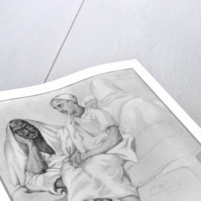 Negro and Arab from Mostaganem by Theodore Chasseriau