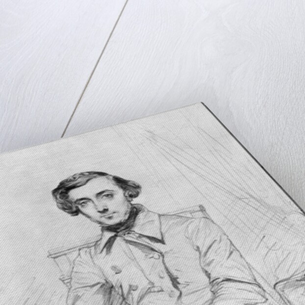 Portrait of Charles Alexis Henri Clerel de Tocqueville, 1844 by Theodore Chasseriau