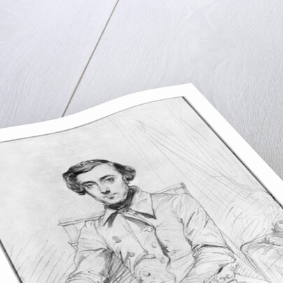 Portrait of Charles Alexis Henri Clerel de Tocqueville, 1844 by Theodore Chasseriau