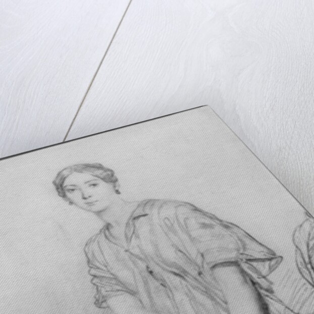 Portrait of Alice Ozy, 1849 by Theodore Chasseriau