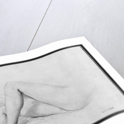 Study of legs by Theodore Chasseriau