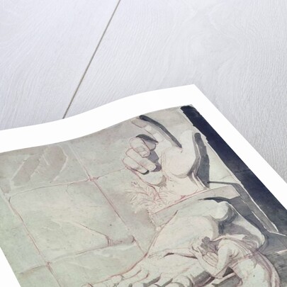 The Artist in Despair over the Magnitude of Antique Fragments 1778/80 by Henry Fuseli