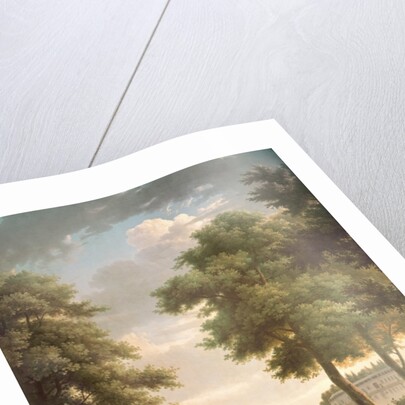 Benrath Castle, 1806 by Antoine Charles Horace (1758-1836) Vernet