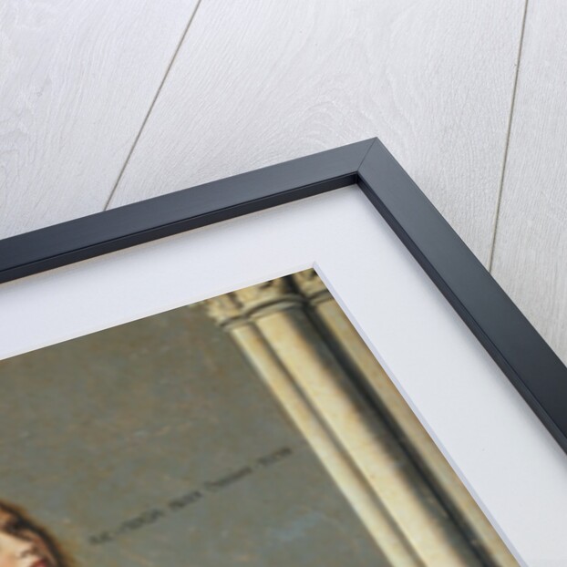 The Angel, Gabriel, making the Annunciation to the Virgin Mary, c.1445 by Master of the Aix Annunciation