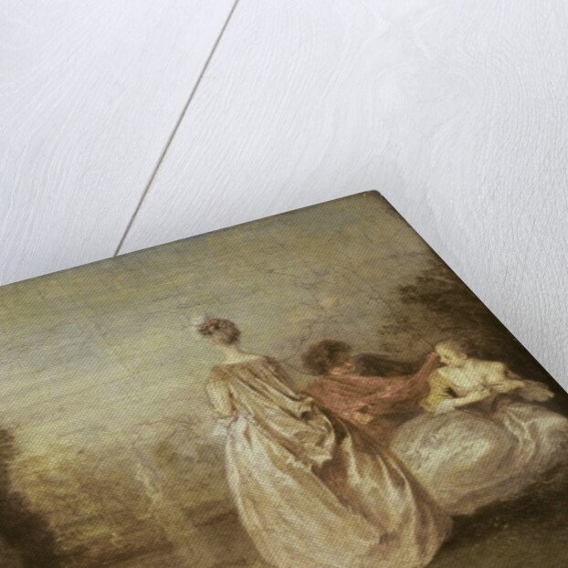 The Two Cousins, 1716-20 by Jean Antoine Watteau