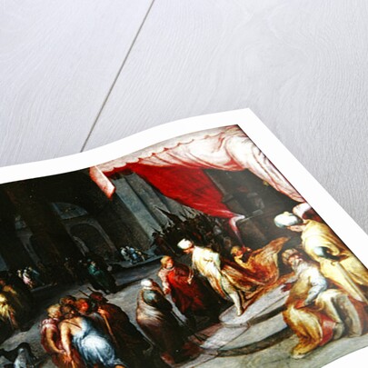 Joseph Presents his Father and Brothers to the Pharaoh, c.1590 by Jan Harmensz Muller