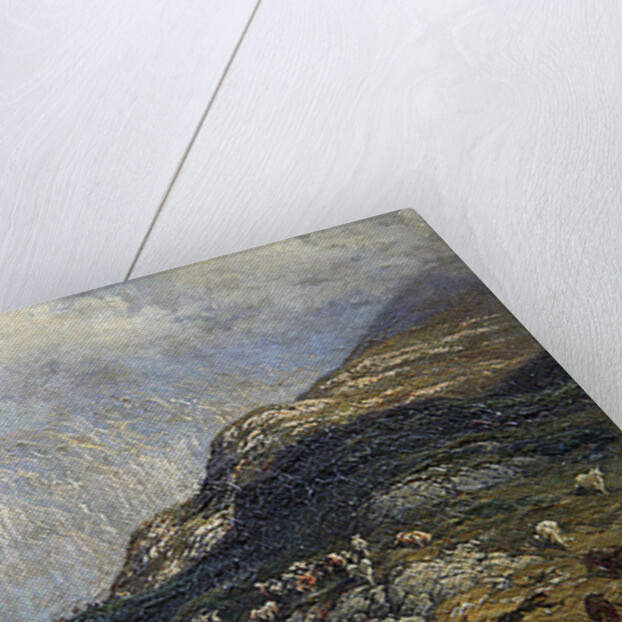 Mountainous landscape by Gustave Dore