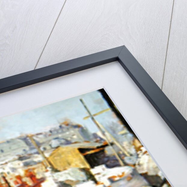 Construction of the new Orleans station, Quai d'Orsay, 1899 by Victor Marec