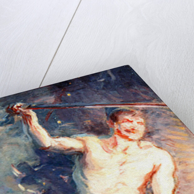 The Fire, 1889 by Jean-Andre Rixens