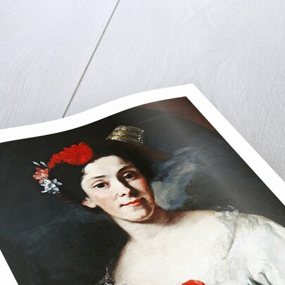 Portrait of a Woman, or The Music, c.1750-65 by Giuseppe Bonito