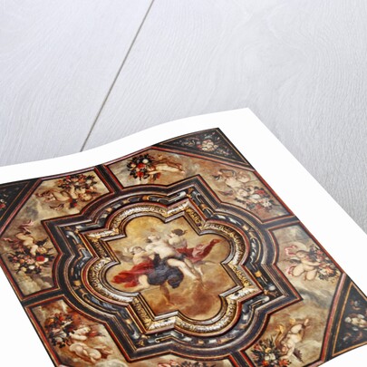 Allegory of Truth, small ceiling panel by French School