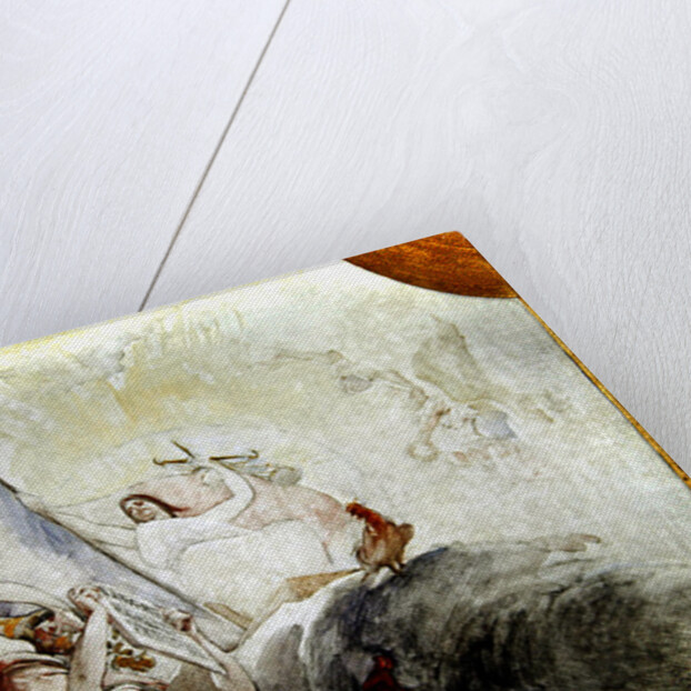 Triumph of the Republic, study for the decoration of the Town Hall in the 19th Arrondissement, 1880 by Paul Albert Besnard