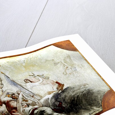 Triumph of the Republic, study for the decoration of the Town Hall in the 19th Arrondissement, 1880 by Paul Albert Besnard