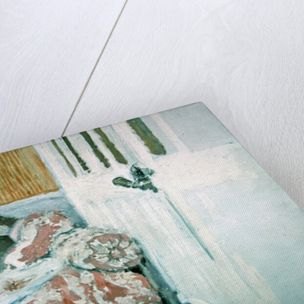 On the Sofa, or The White Room, c.1890-93 by Edouard Vuillard