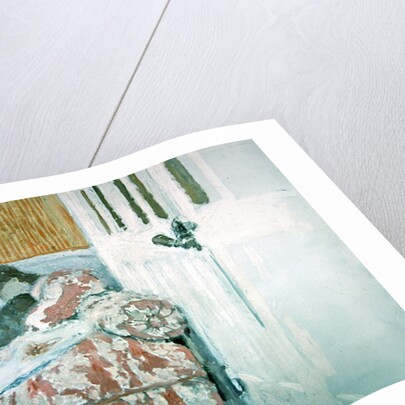 On the Sofa, or The White Room, c.1890-93 by Edouard Vuillard