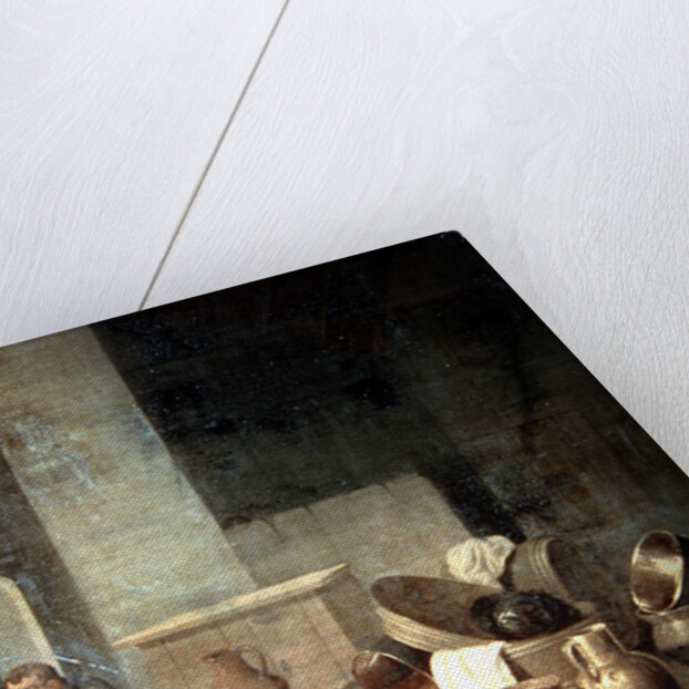 The Scullery Maid by Flemish School