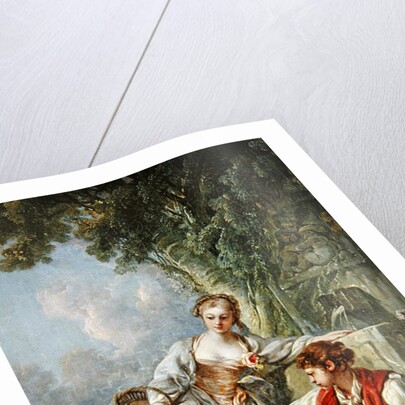 Obedience Rewarded, or The Education of a Dog, 1768 by Francois Boucher