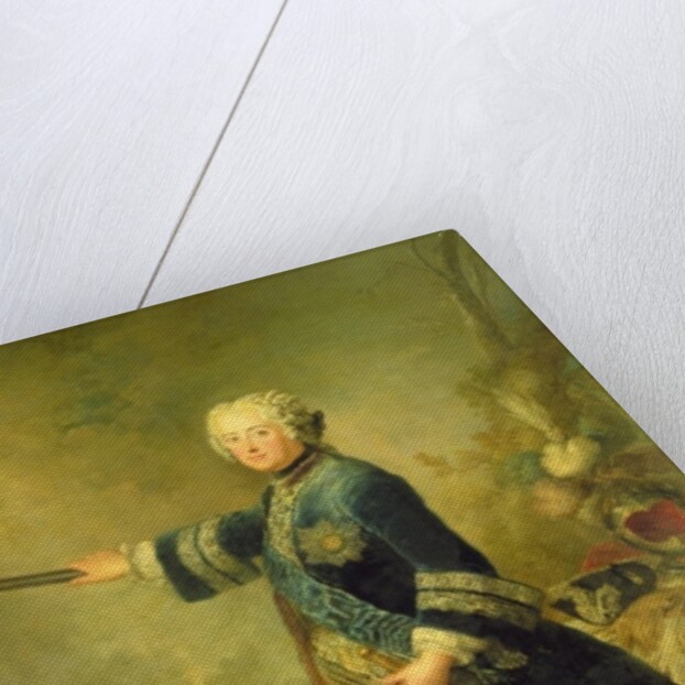 Stanislas II August Poniatowski by Johann Baptist I Lampi