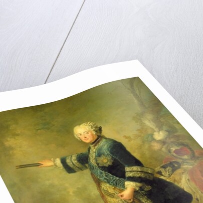 Stanislas II August Poniatowski by Johann Baptist I Lampi