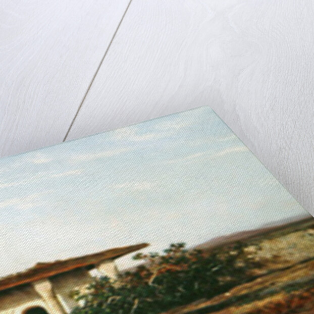 North African Landscape, 1857 by Charles Emile de Tournemine