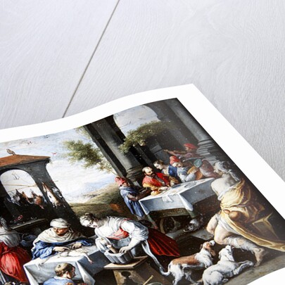 Parable of Lazarus and the Rich Man by David the Younger Teniers