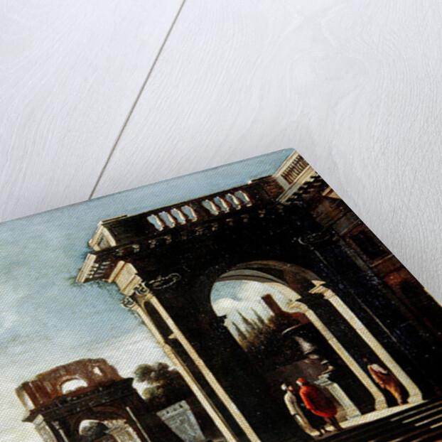 Principal monuments of Ancient Rome: Arch of Titus by Viviano Codazzi