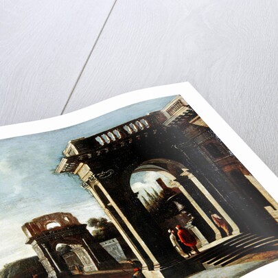 Principal monuments of Ancient Rome: Arch of Titus by Viviano Codazzi