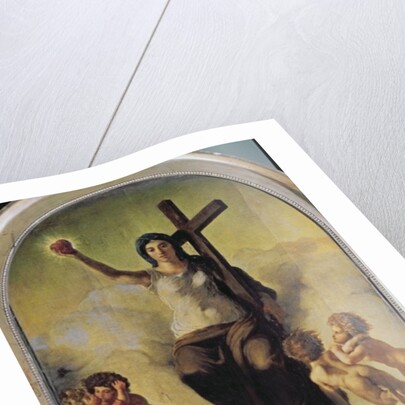 The Virgin of the Sacred Heart, 1821 by Ferdinand Victor Eugene Delacroix