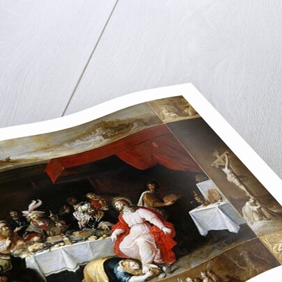 Christ in the House of Simon the Pharisee, 1637 by Frans II the Younger Francken