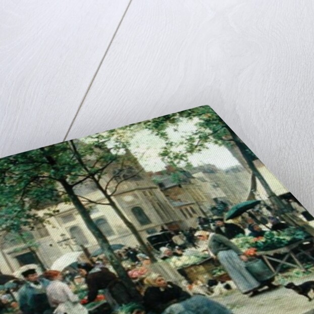 The Square in front of Les Halles, 1880 by Victor Gabriel Gilbert