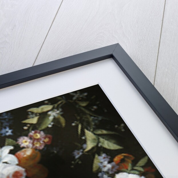 The Virgin and Child with a Garland of Flowers by Gerard & Ykens Frans Seghers