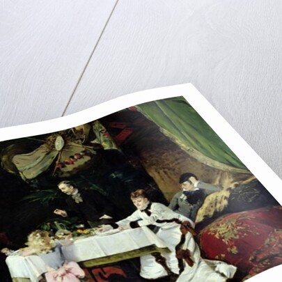 The Luncheon in the Conservatory, 1877 by Louise Abbema