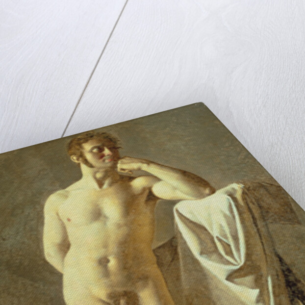 Study of a Man, c.1801 by Jean Auguste Dominique Ingres