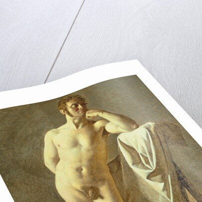 Study of a Man, c.1801 by Jean Auguste Dominique Ingres
