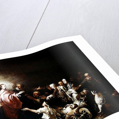 Jesus Blessing the Sick by Christian Wilhelm Ernst Dietrich