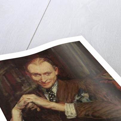 Portrait of J. Raulet by Jacques-Emile Blanche