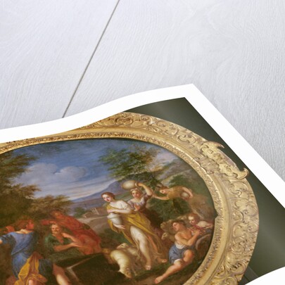 Jacob protecting Rachel by Francesco Albani