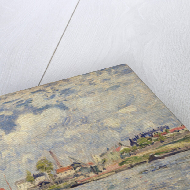 The Seine at Point du Jour, 1877 by Alfred Sisley