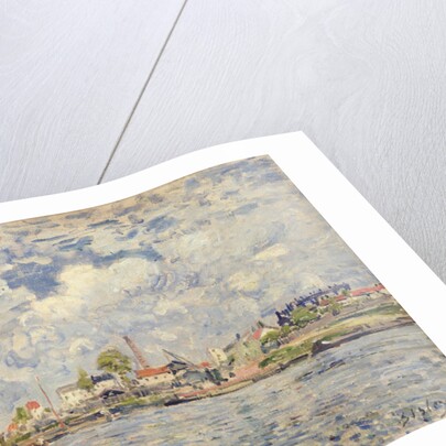 The Seine at Point du Jour, 1877 by Alfred Sisley