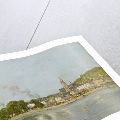 The Seine at Caudebec-en-Caux, 1889 by Eugene Louis Boudin