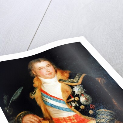 Portrait of Manuel Godoy by Antonio Carnicero