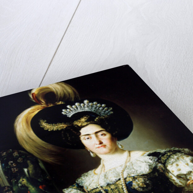 Maria Francisca de Braganca and Bourbon by Vicente Lopez y Portana