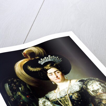Maria Francisca de Braganca and Bourbon by Vicente Lopez y Portana