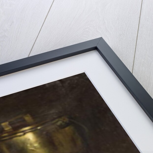 Still life with fish and cauldron by Joseph Bail